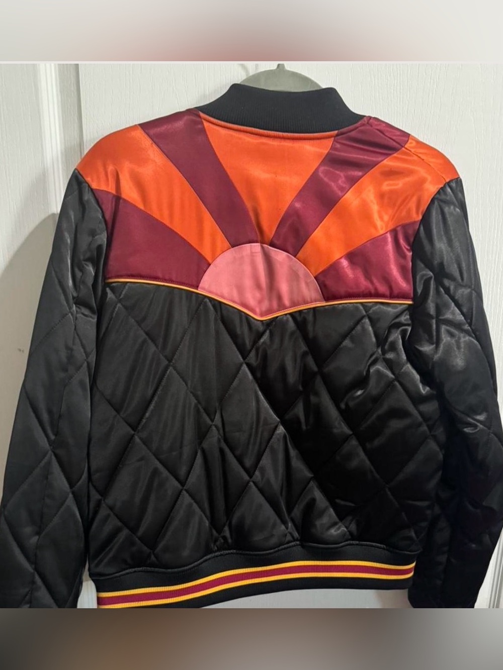 Classic Rock Couture Satin bomber jacket Medium - Picture 2 of 5